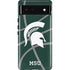 Michigan State University Green Basketball Pixel Cases
